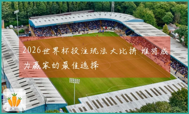 2026世界杯投注玩法大比拼 谁将成为赢家的最佳选择