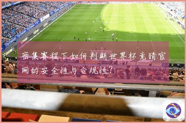 密集赛程下如何判断世界杯竞猜官网的安全性与合规性？