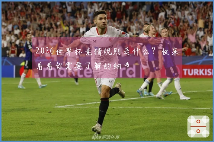 2026世界杯竞猜规则是什么？快来看看你需要了解的细节